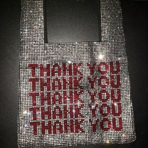 Thank You Glitter Tote